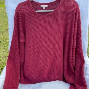 Nine Britton red/burgundy sweater size XXL